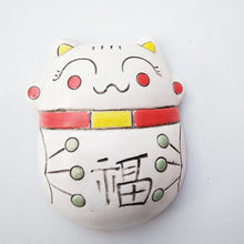 Load image into Gallery viewer, 3D Lucky Cat Fridge Magnet