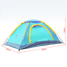 Load image into Gallery viewer, Double-sided Zipper Beach Tent