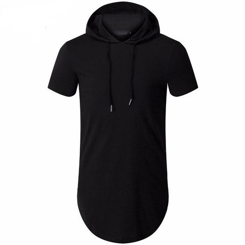 Hoodie Side Zipper T shirt