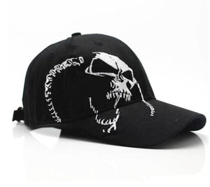 Skull Embroidery Hat