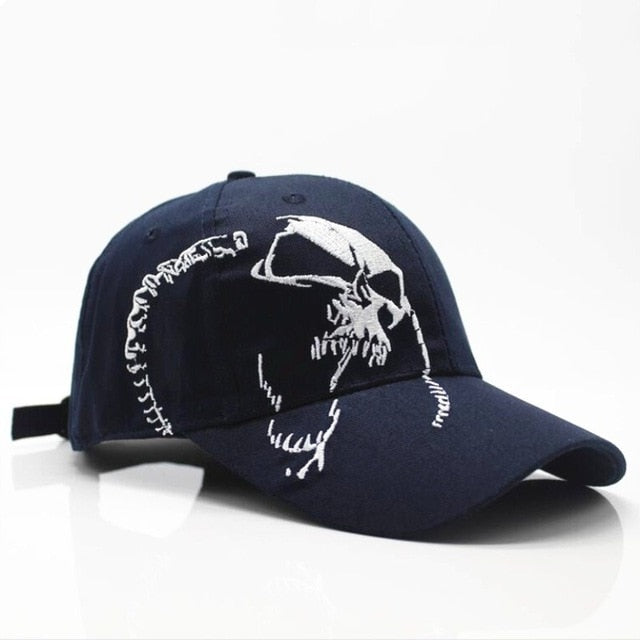 Skull Embroidery Hat