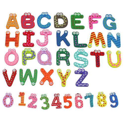 Wooden Letters Magnet