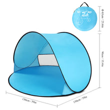 Load image into Gallery viewer, Portable Camping Fishing Tent