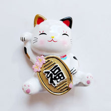 Load image into Gallery viewer, 3D Lucky Cat Fridge Magnet