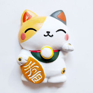 3D Lucky Cat Fridge Magnet