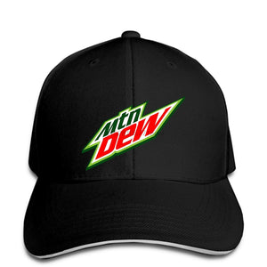 Fashion Mountain Dew Logo Print